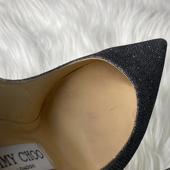 Jimmy Choo Glitter Stilettos - Picture 9 of 14